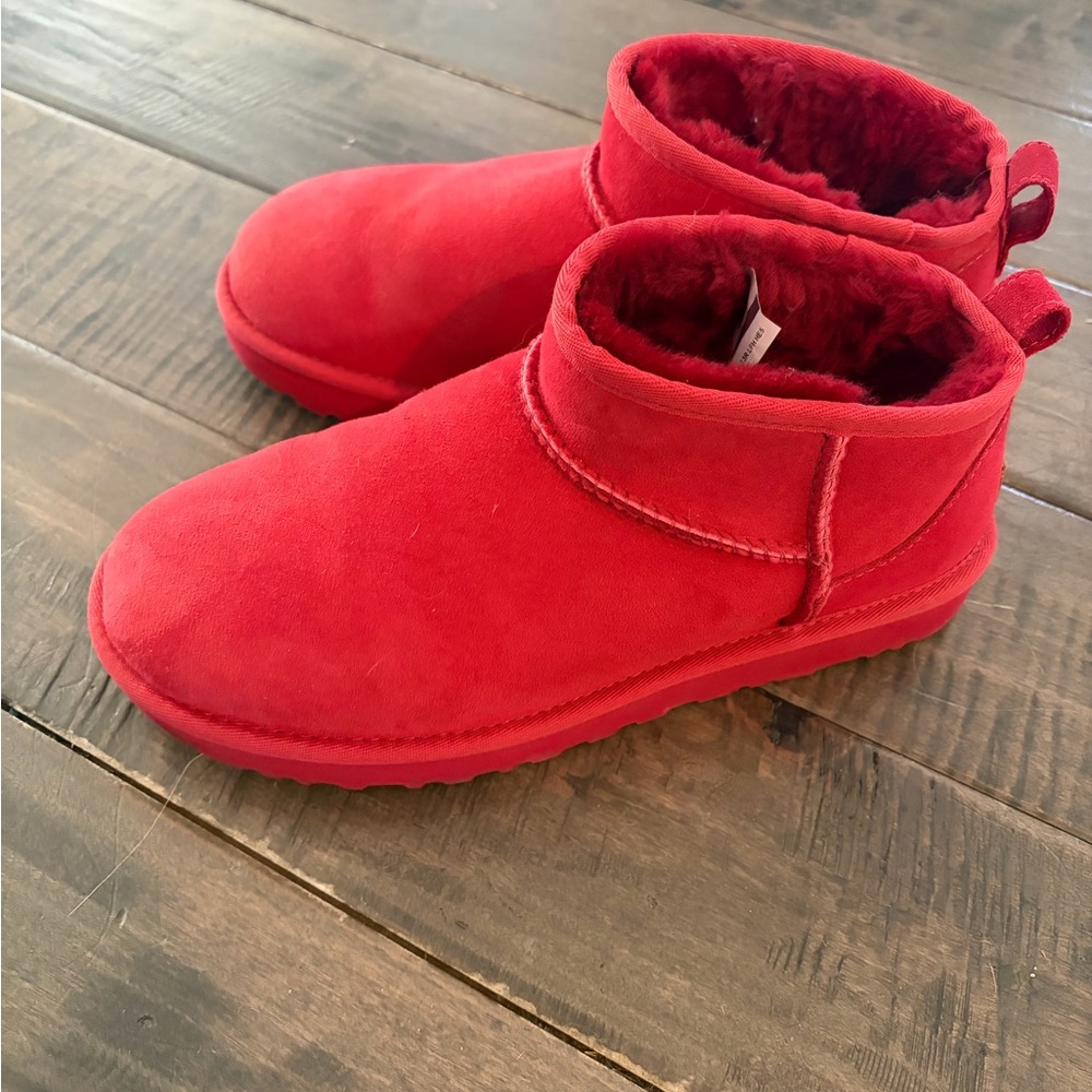 UGG Red Classic Ultra Mini